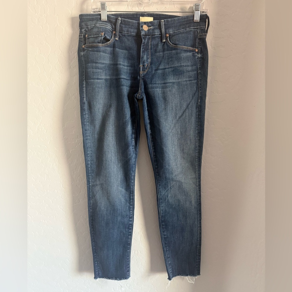 MOTHER JEANS Looker Ankle Fray size 29